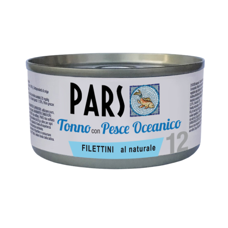 Pars Filettini al Naturale per Cani e Gatti Officina