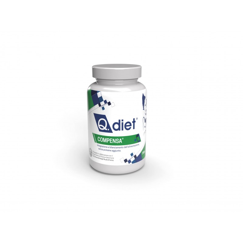 Q.diet Compensa per Cani e Gatti Soddisfazione Garantita