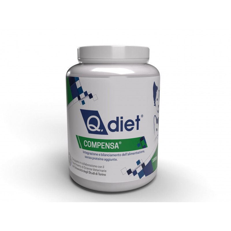 Q.diet Compensa per Cani e Gatti Soddisfazione Garantita