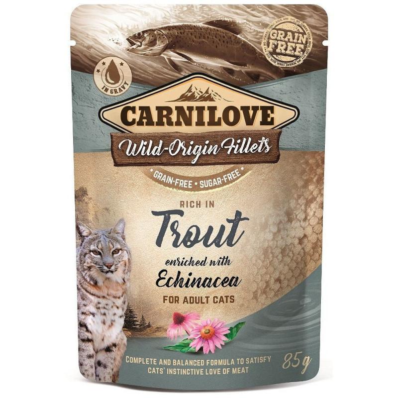 Carnilove Wild Origin Fillets Cibo Umido per Gatti Online