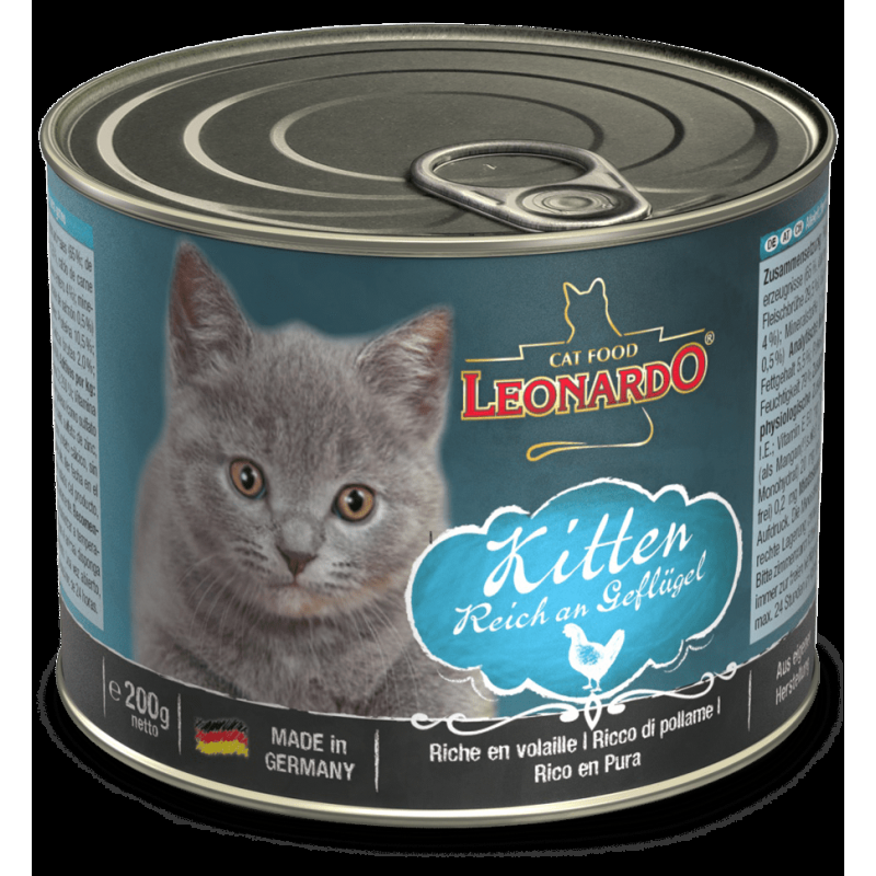 Leonardo Kitten Cibo Umido per Gattini Qualità