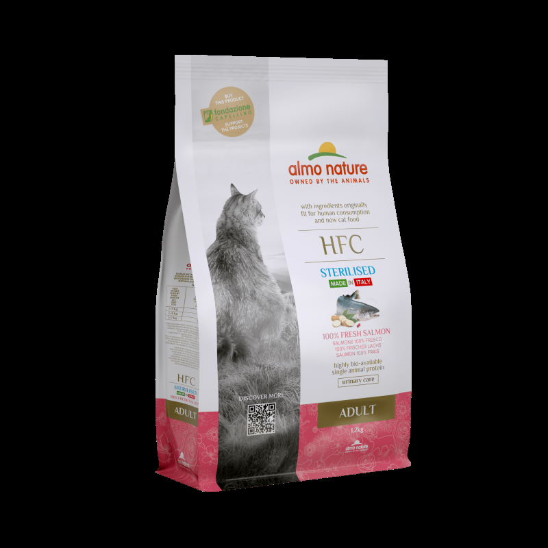 Almo Nature HFC Adult Sterilised per Gatti Adulti Sconto