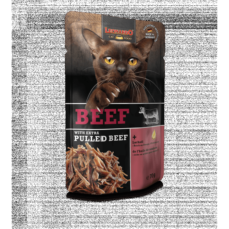 Leonardo Extra Pulled Cibo Umido Per Gatti Offerta