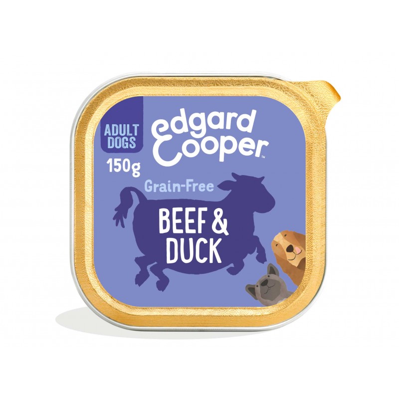 Edgard Cooper Adult Dog Cibo Umido per Cani Prezzo Ridotto