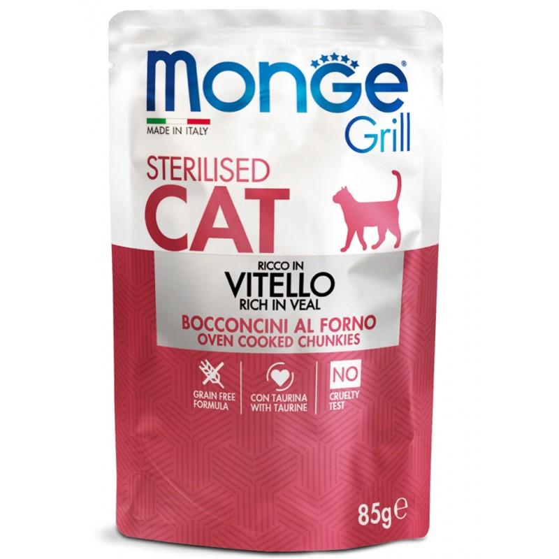 Monge Natural Grill Adult Cibo Umido per Gatti Online