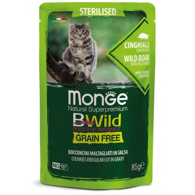 Monge BWild Grain Free Cibo Umido per Gatti Outlet