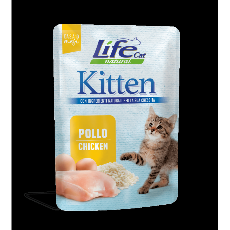 Life Cat Natural Kitten Bustine per Gattini Saldi