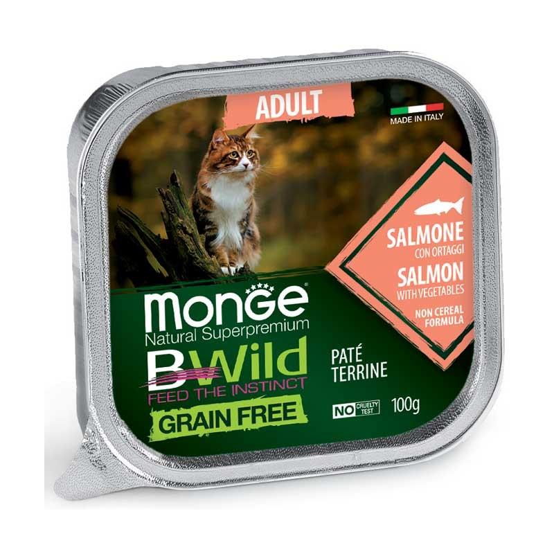Monge BWild Terrine Grain Free Cibo Umido per Gatti Vendita Calda