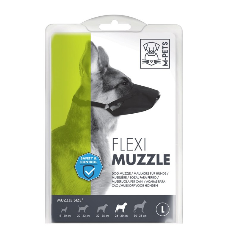 M-Pets Museruola Morbida per Cani Nuova