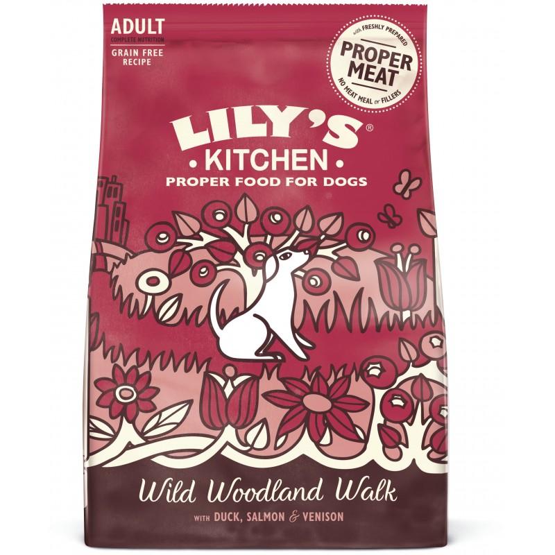 Lily's Kitchen Anatra Salmone e Cervo Wild Woodland per Cani