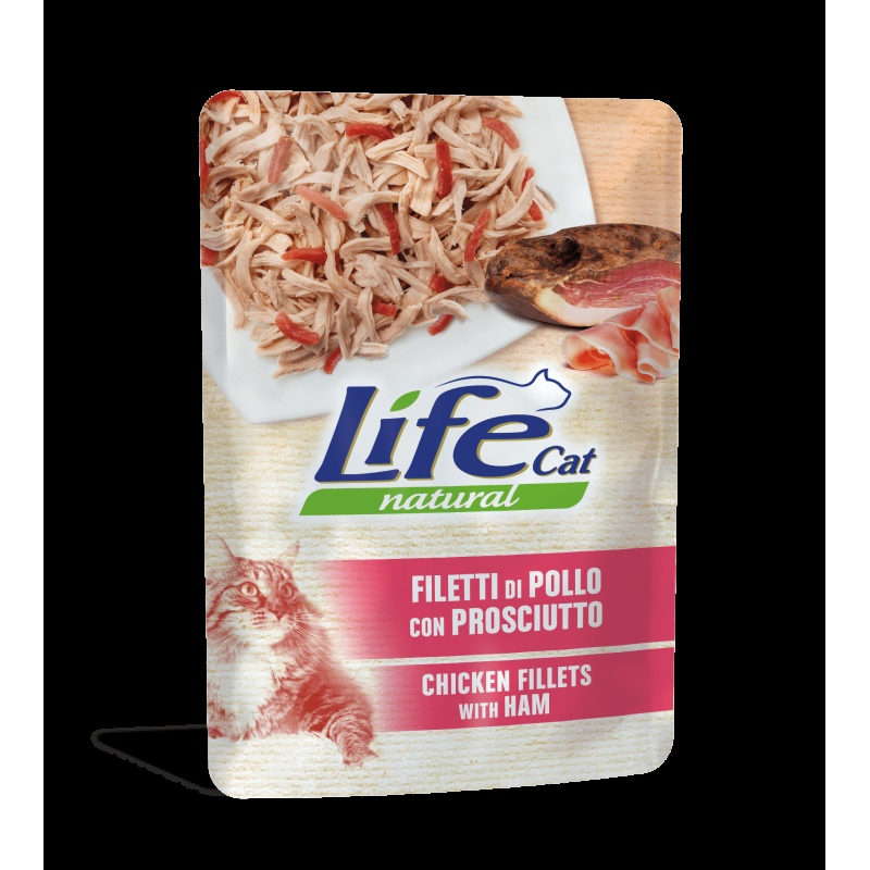 Life Cat Natural Adult Bustine per Gatti In Linea