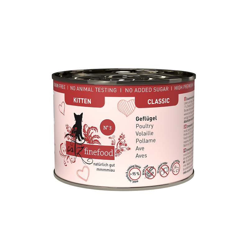 Catz Finefood Kitten Cibo Umido per Gattini
