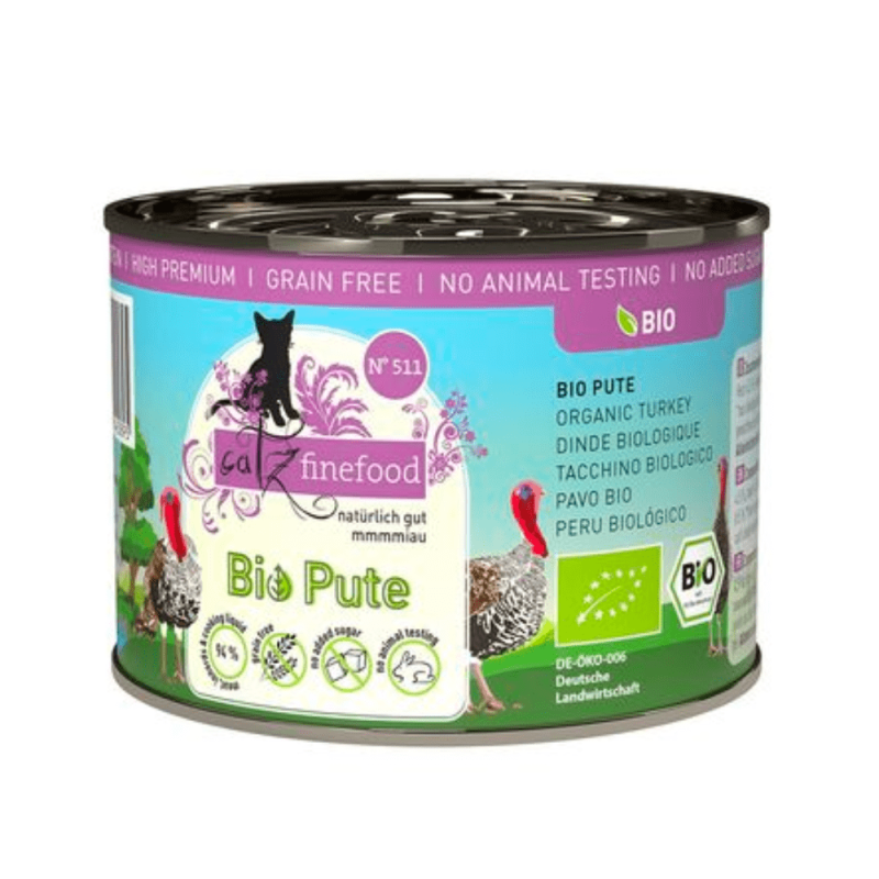 Catz Finefood Bio Cibo Umido per Gatti Qualità Garantita