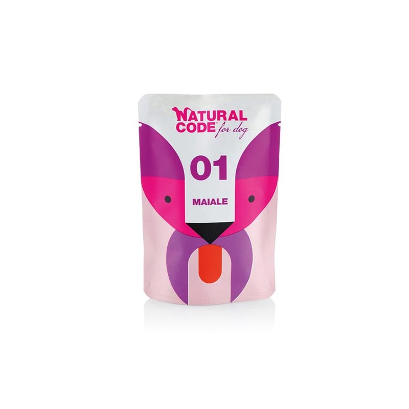 Natural Code Dog Pouch 100 per Cani Adulti