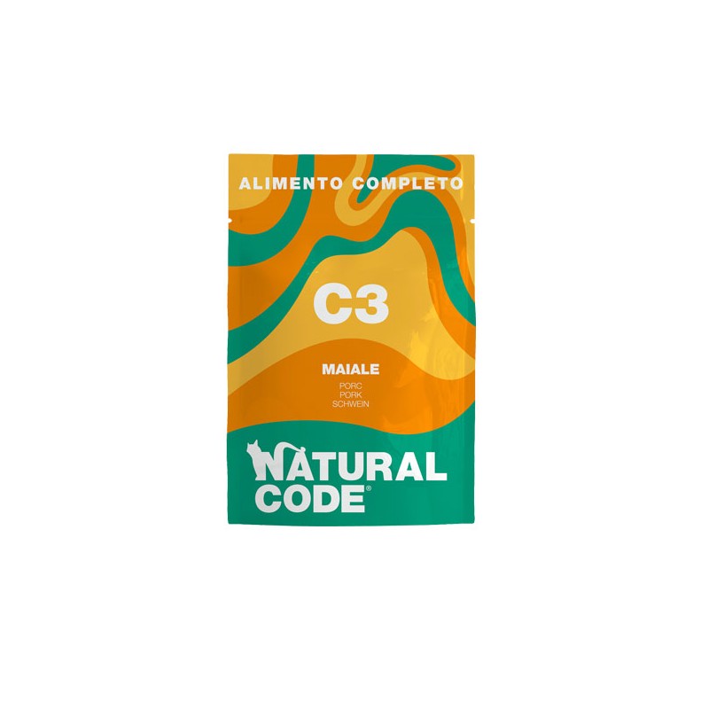 Natural Code Adult Cat Complete in Bustina per Gatti Sconto
