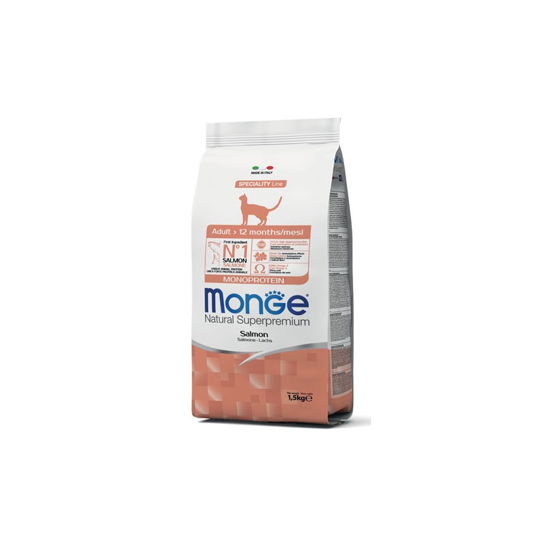 Monge Adult Monoprotein Salmone per Gatti