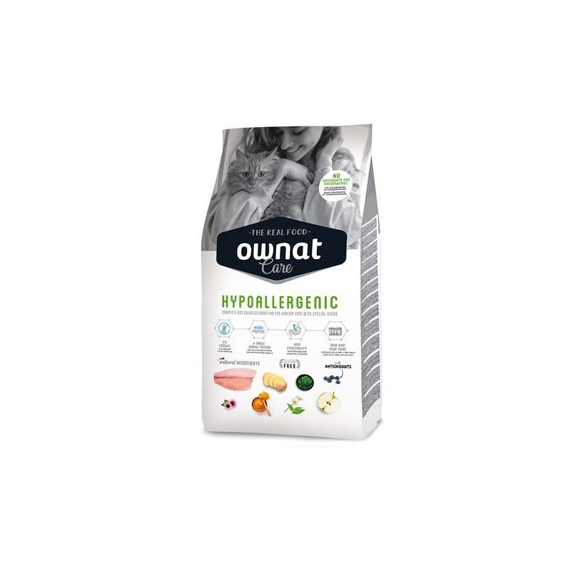 Ownat Care Hypoallergenic per Gatti