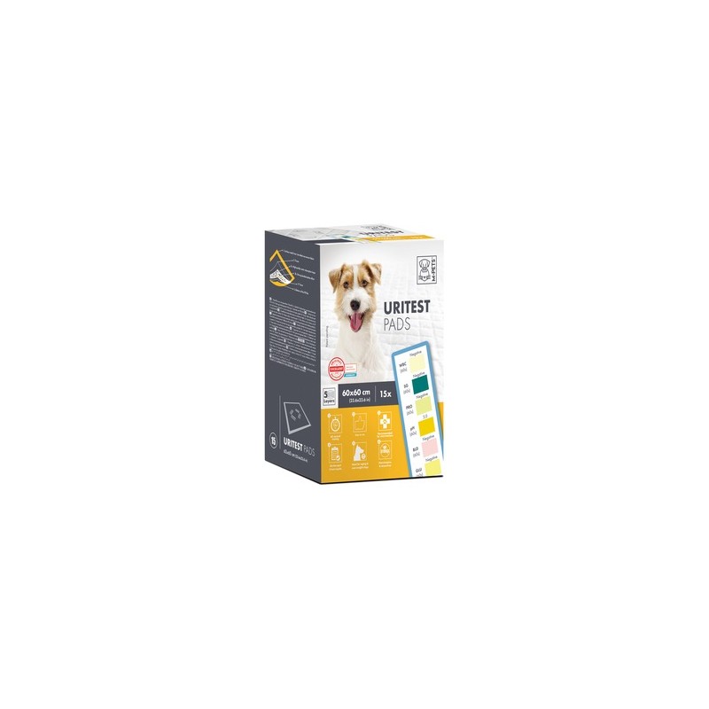 URITEST Tappetini Igienici con Controllo delle Urine per Cani