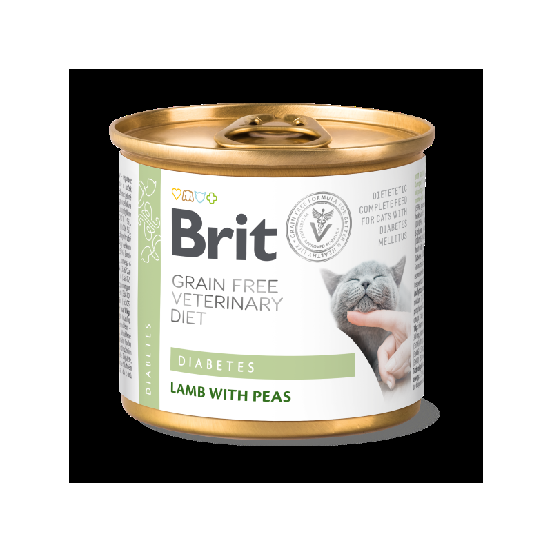 Brit Veterinary Diets Diabetes Umido per Gatti