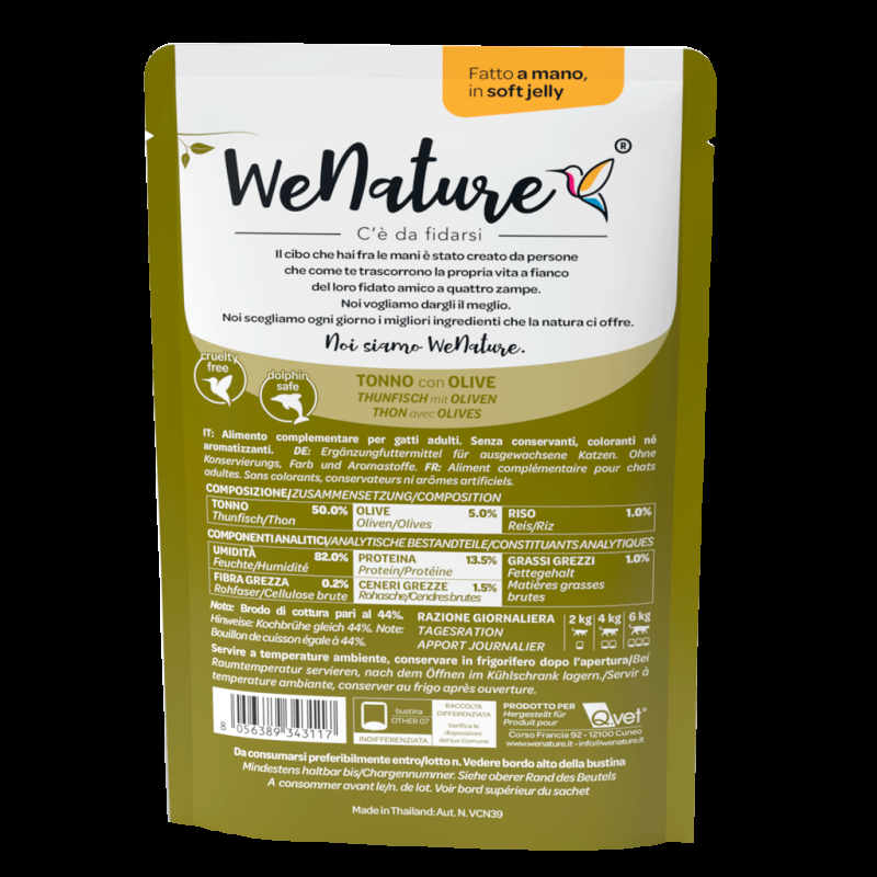 WeNature Bustine Jelly Cibo Umido per Gatti Offerte