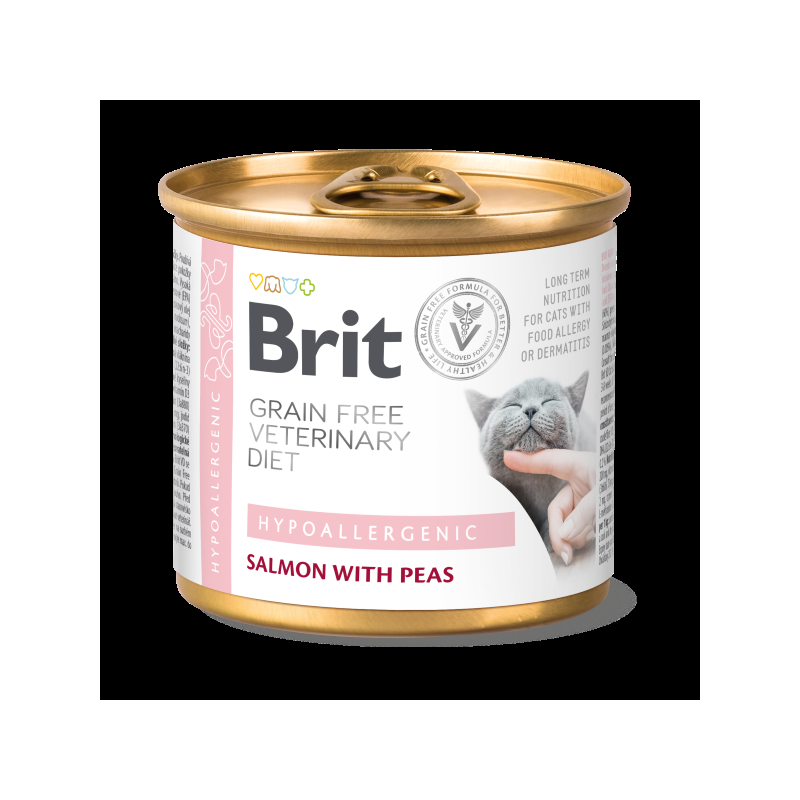 Brit Veterinary Diets Hypoallergenic Umido per Gatti