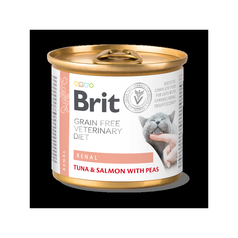 Brit Veterinary Diets Renal Cibo Umido per Gatti