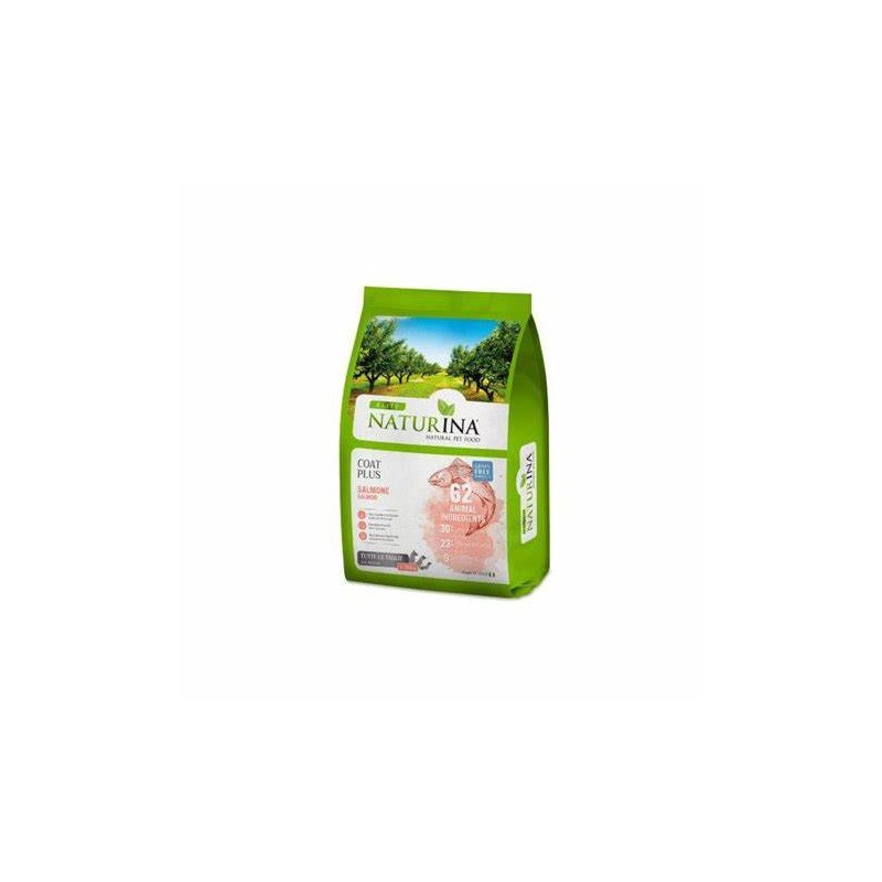 Naturina Elite Adult Coat Plus Grain Free con Salmone per Cani