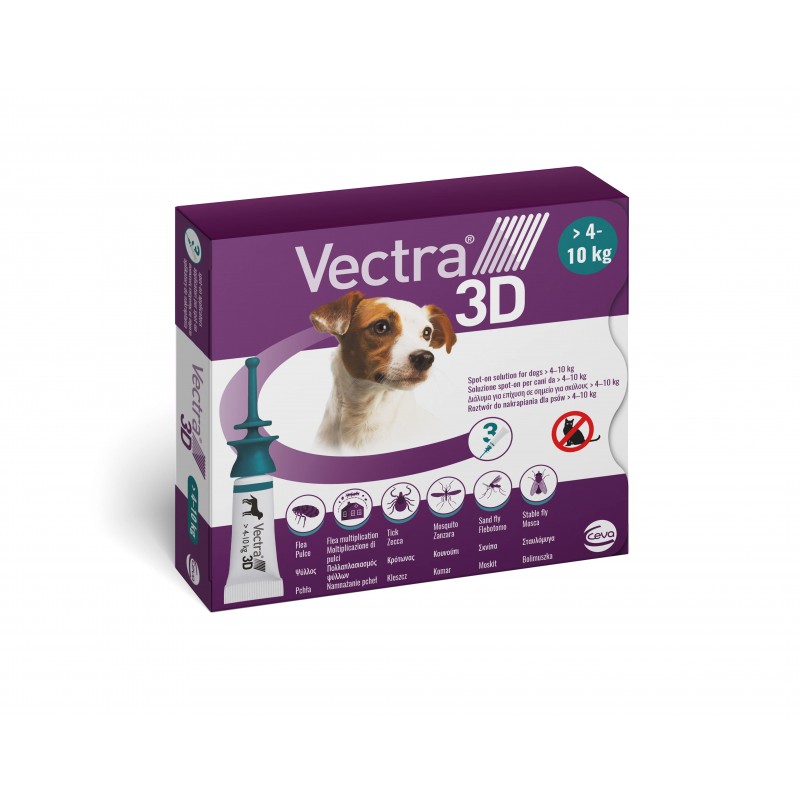 Vectra 3D Antiparassitario Spot-On per Cani Convenienza