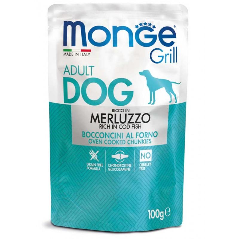 Monge Natural Grill Adult Cibo Umido per Cani Outlet