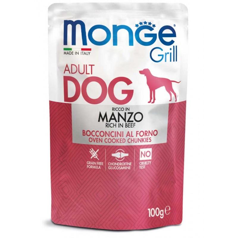 Monge Natural Grill Adult Cibo Umido per Cani Outlet