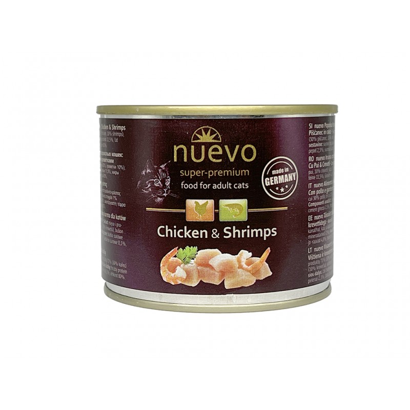 Nuevo Super Premium Patè in Lattina per Gatti Adulti Negozio