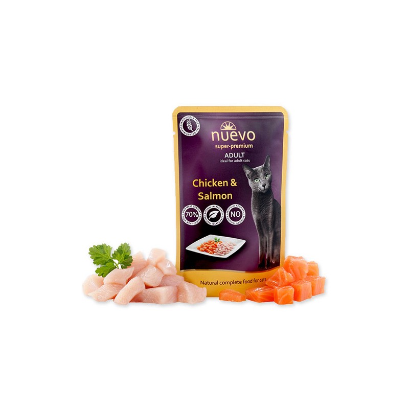 Nuevo Super Premium Paté per Gatti Adulti Nuova