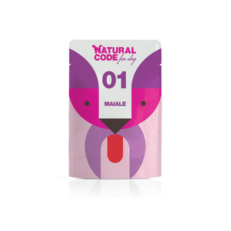 Natural Code Dog Pouch 300 per Cani Adulti