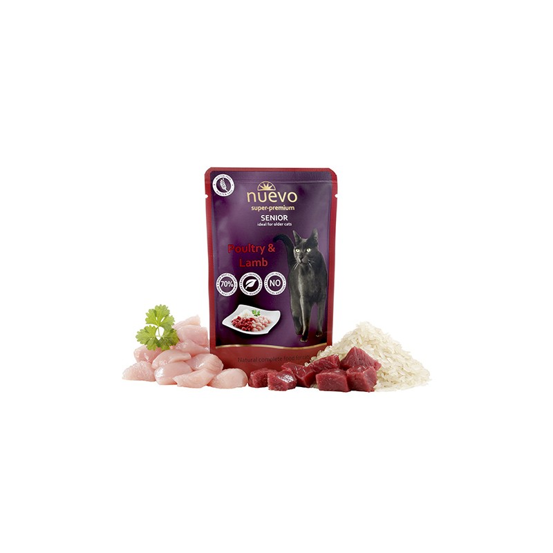 Nuevo Super Premium Patè Light & Senior per Gatti