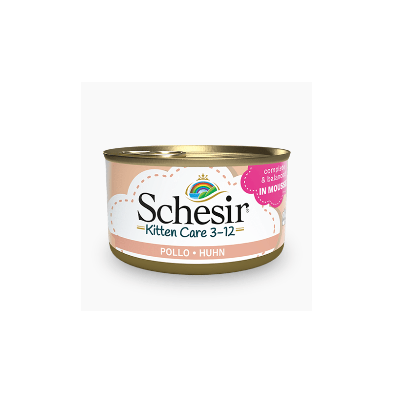 Schesir Kitten Care Mousse per Gattini