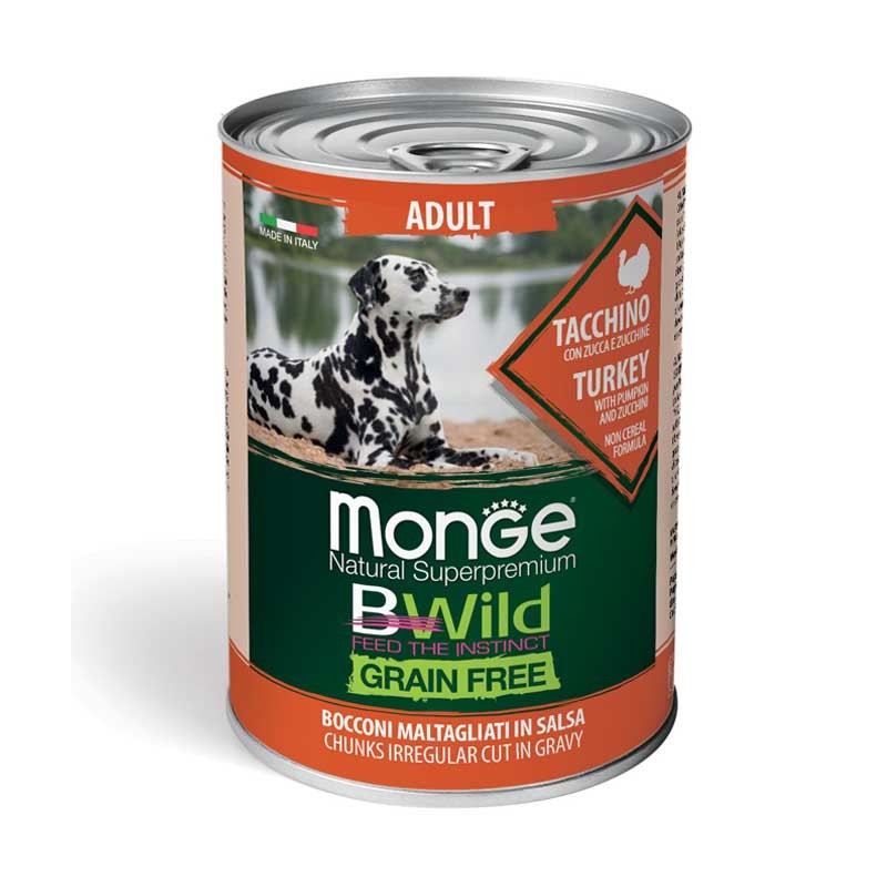 Monge BWild Grainfree Cibo Umido per Cani