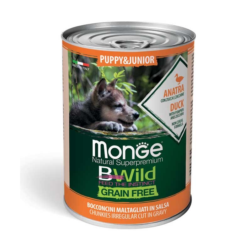Monge BWild Grainfree Cibo Umido per Cuccioli