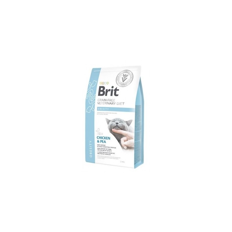 Brit Veterinary Diet Obesity per Gatti