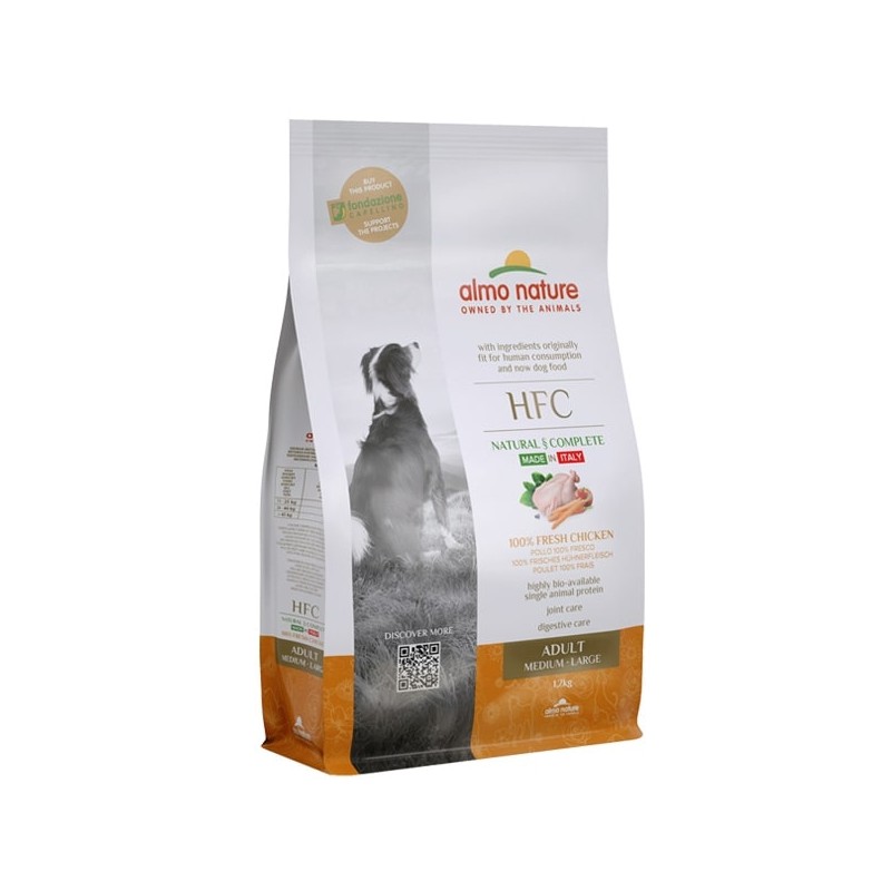 Almo Nature HFC Adult M-L con Pollo per Cani