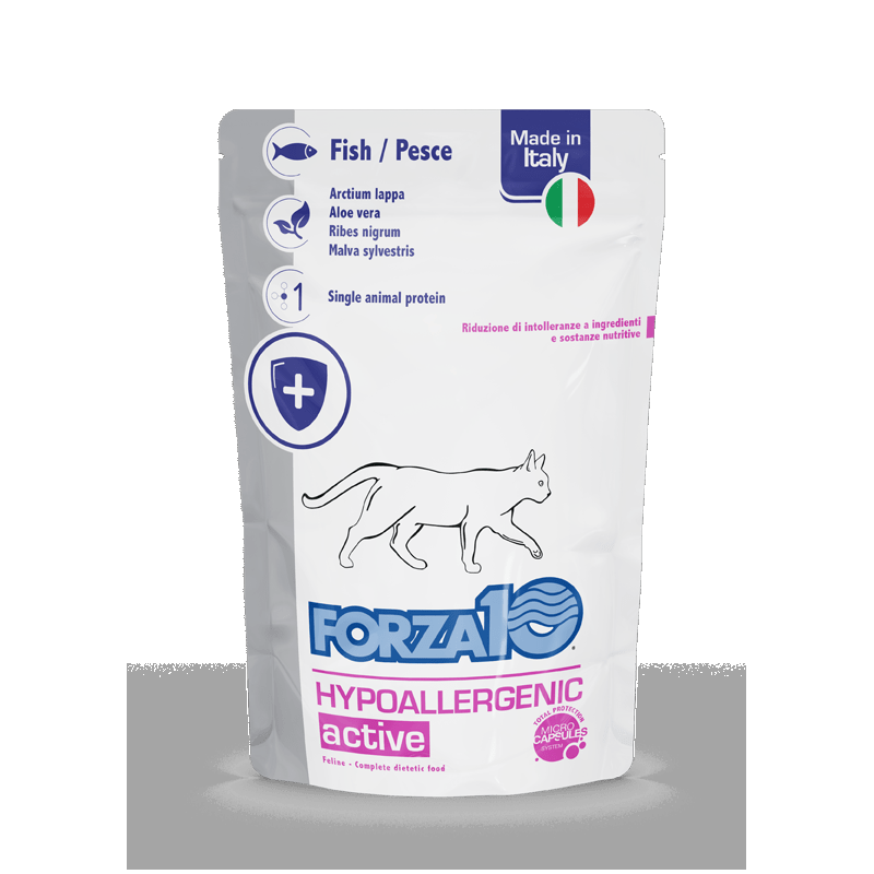 Forza10 Hypoallergenic Active Cibo Umido per Gatti