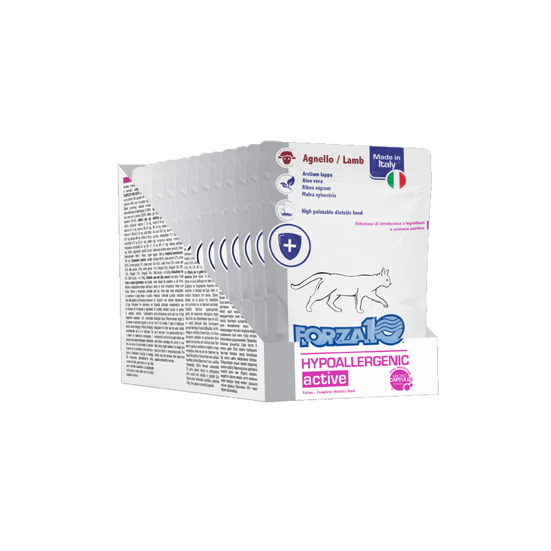Forza10 Hypoallergenic Active Cibo Umido per Gatti Nuovo