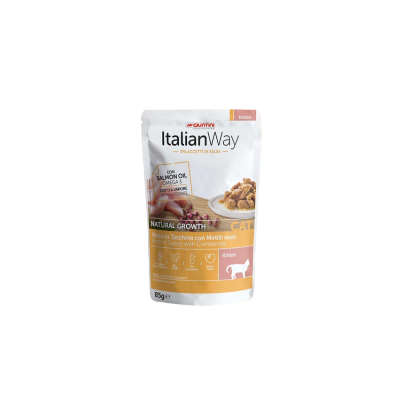 ItalianWay Sfilaccetti in Salsa Kitten per Gattini