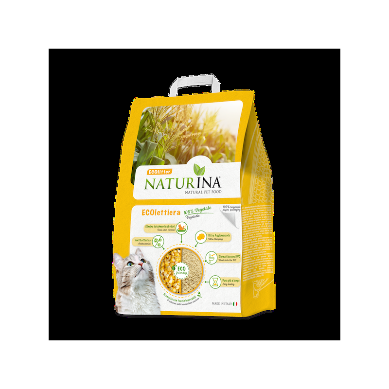 Naturina Ecolettiera di Mais per Gatti