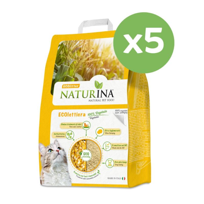 Naturina Ecolettiera di Mais per Gatti Qualità Garantita