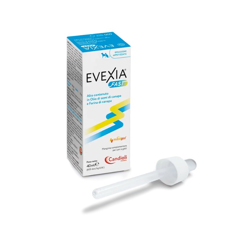 Candioli Evexia Fast Emulsione Gocce per Cani e Gatti Promozione