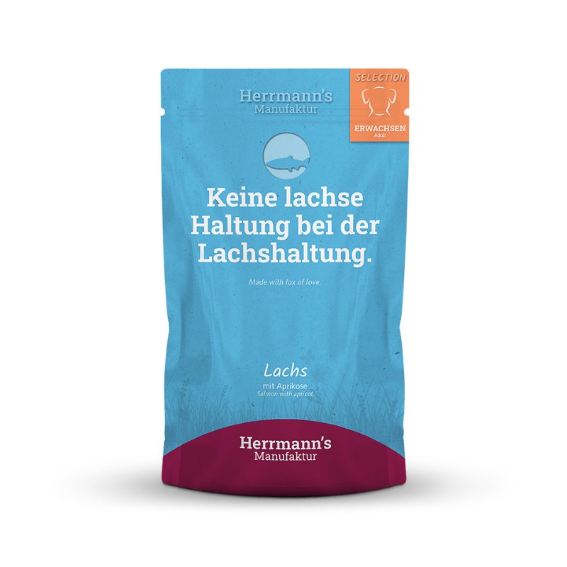Herrmann's Selection Salmone con Albicocca per Cani In Saldo