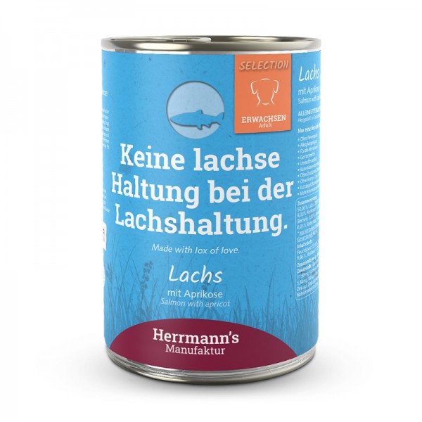 Herrmann's Selection Salmone con Albicocca per Cani In Saldo