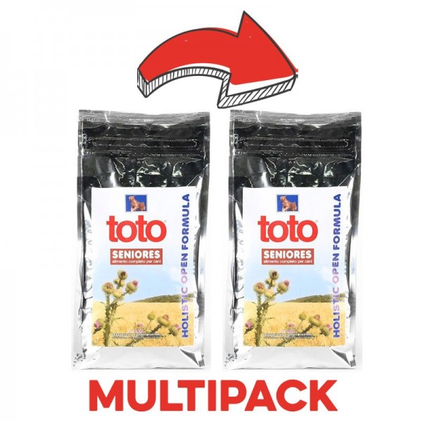 Toto Holistic Cane Senior Agnello e Pollo Soddisfazione Garantita