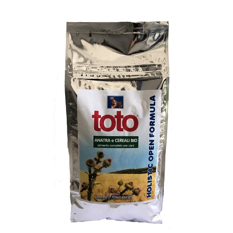 Toto Holistic Open Formula Anatra e Cereali Bio Shopping Online