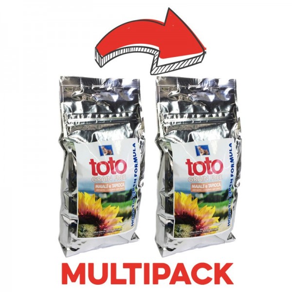 Toto Holistic Grain Free Maiale e Tapioca per Cani Prezzo Ridotto